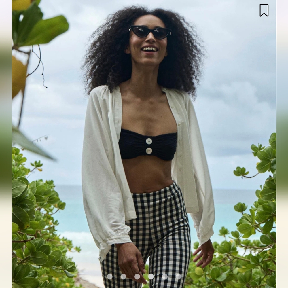 SOLD DO NOT BUY NWT Doen Lula Capri Pant - Picture 4 of 15